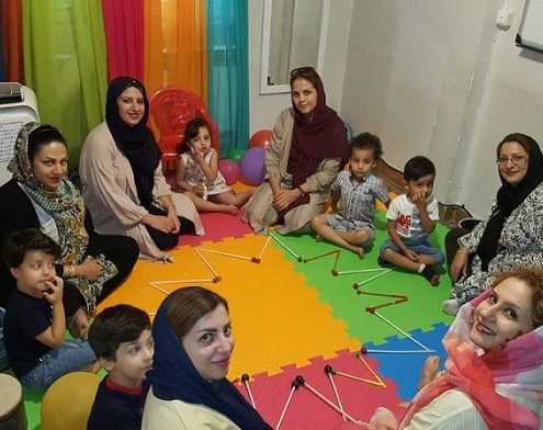 گزارش تصویری از کلاس موسیقی کودک در آموزشگاه موسیقی چاووش