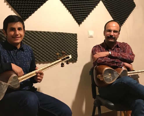 تارنوازان موسیقی چاووش شیراز دانیال آبیاری